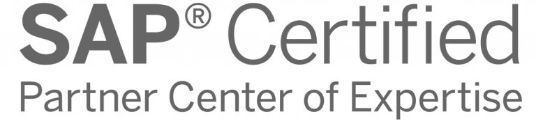 Logo SAP Certified Partnercenter of Expertise